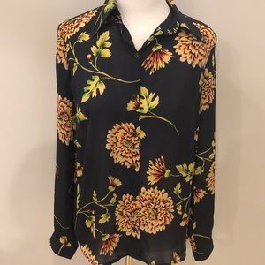 Cabi Daisy Button Front Blouse